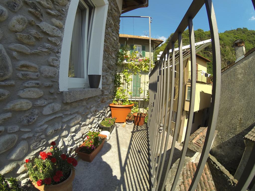 La Casa Sul Sasso Dervio Exterior foto
